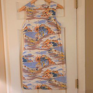 Boden multicolor shift dress size 6R